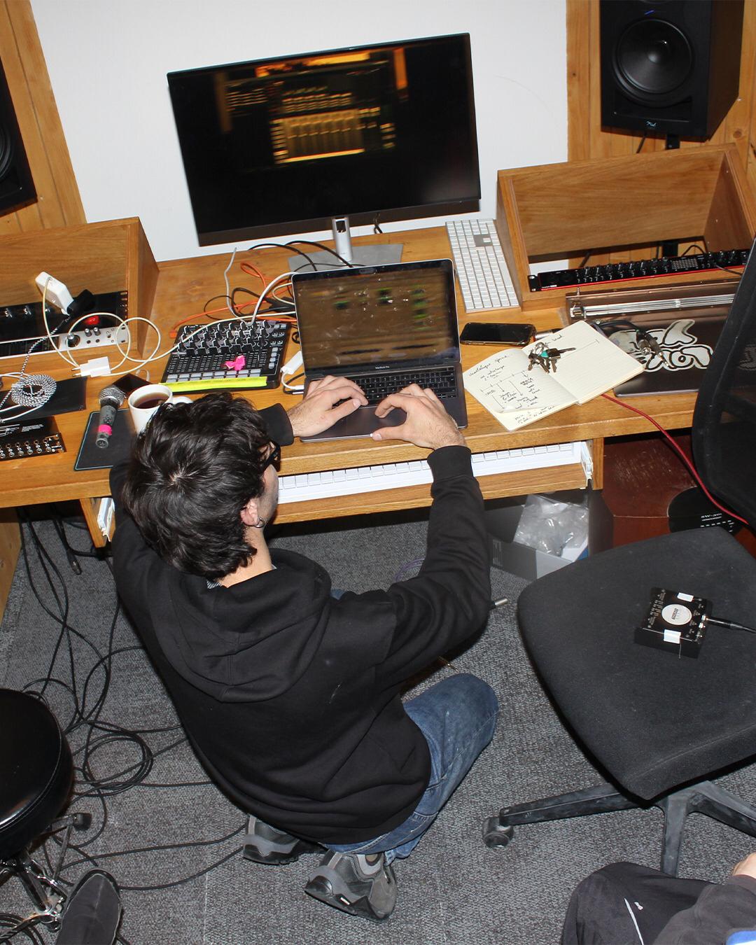 Studio Metal control room